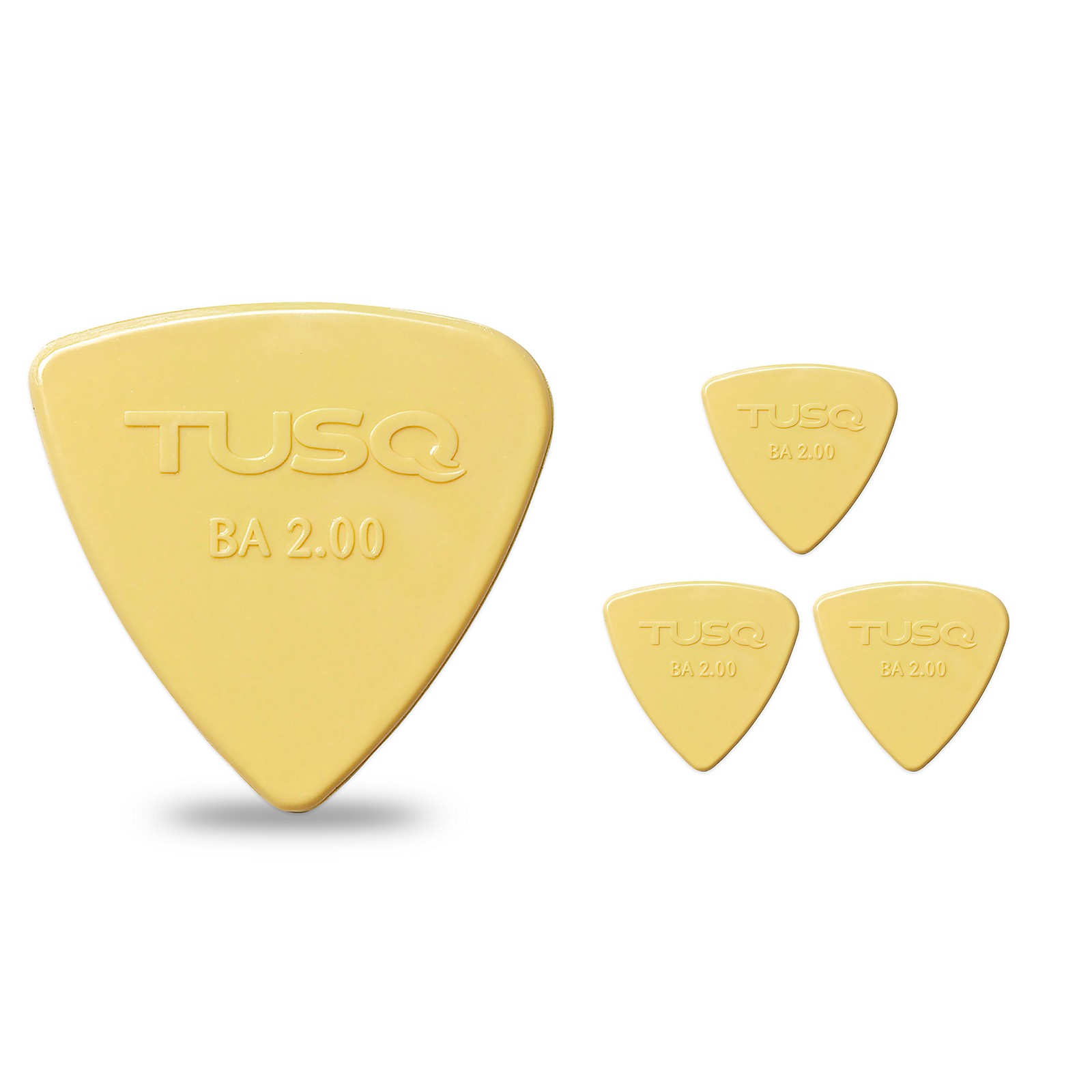 Graph Tech TUSQ Warm Tone Bi-angle Pick 2.0 mm 4 Pack | Guitar Center