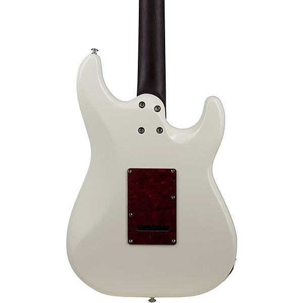 Schecter Guitar Research MV-6 Left-Handed Electric Guitar Olympic White