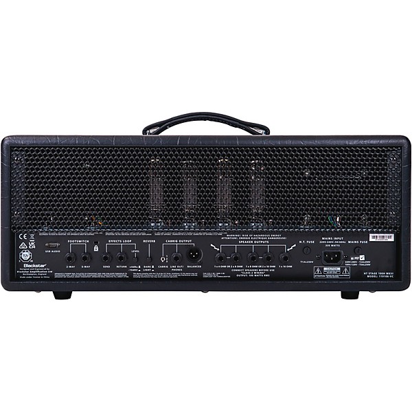 Blackstar HT Stage 100 MK III 100W Tube Guitar Amp Head Black