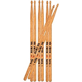 Vic Firth American Classic Terra Series Drum Stic... Vic Firth American Classic Terra Series Drum Sticks Value 4-Pack 7A Wood