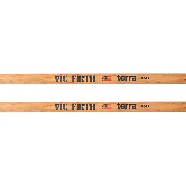 Vic Firth American Classic Terra Series Drum Sticks X5B Wood
