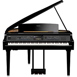 Yamaha Clavinova CVP-909 Digital Grand Piano With Bench Polished Ebony