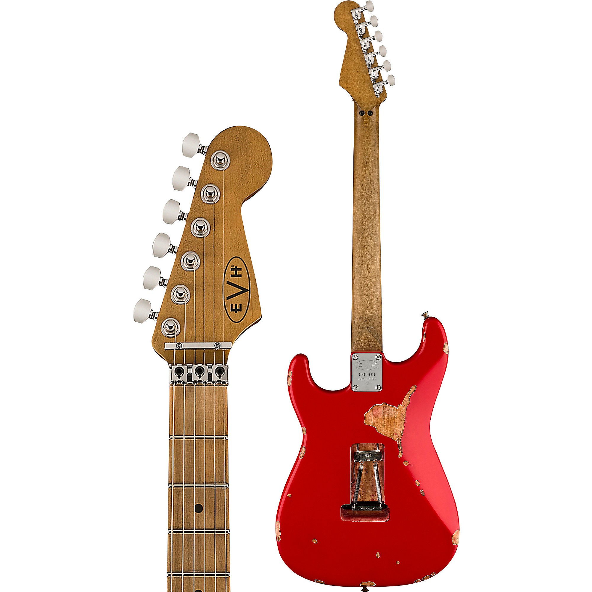 EVH Frankenstein Series Relic Electric Guitar Red | Guitar Center
