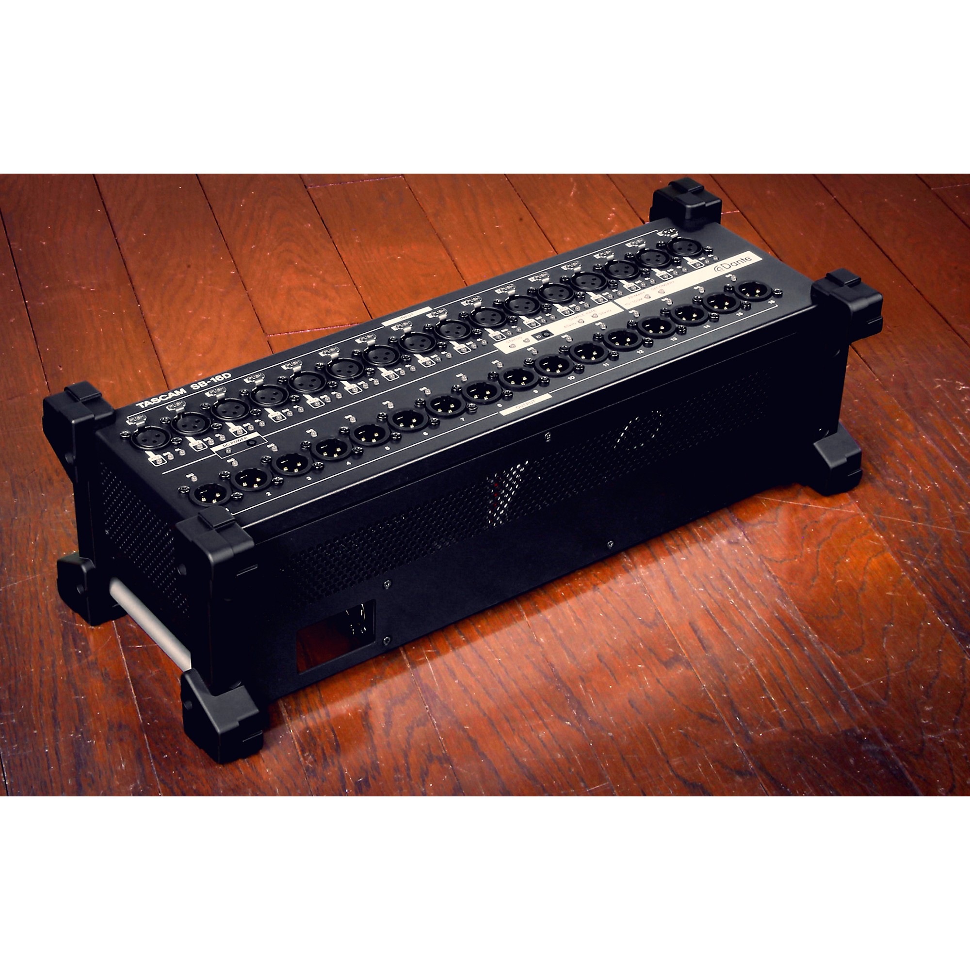 TASCAM SB-16D 16-In/16 Out Dante Stage Box | Guitar Center