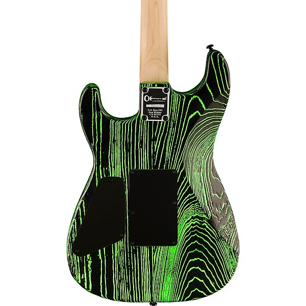 Charvel Pro-Mod San Dimas Style 1 HH FR E Ash Electric Guitar Green Glow