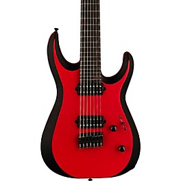 Blemished Jackson Pro Plus Series DK MDK7P HT 7-String Electric Guitar Level 2 Red with Black Bevels 197881175818