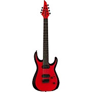 Jackson Pro Plus Series Dk Mdk7p Ht 7-String Electric Guitar Red With Black Bevels for sale