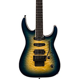 Jackson Pro Plus Series Soloist SLA3Q Electric Guit... Jackson Pro Plus Series Soloist SLA3Q Electric Guitar Amber Blue Burst