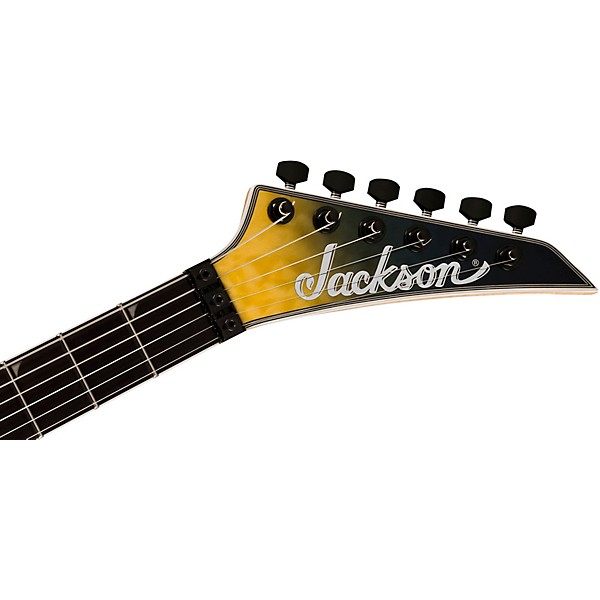 Jackson Pro Plus Series Soloist SLA3Q Electric Guitar Amber Blue Burst