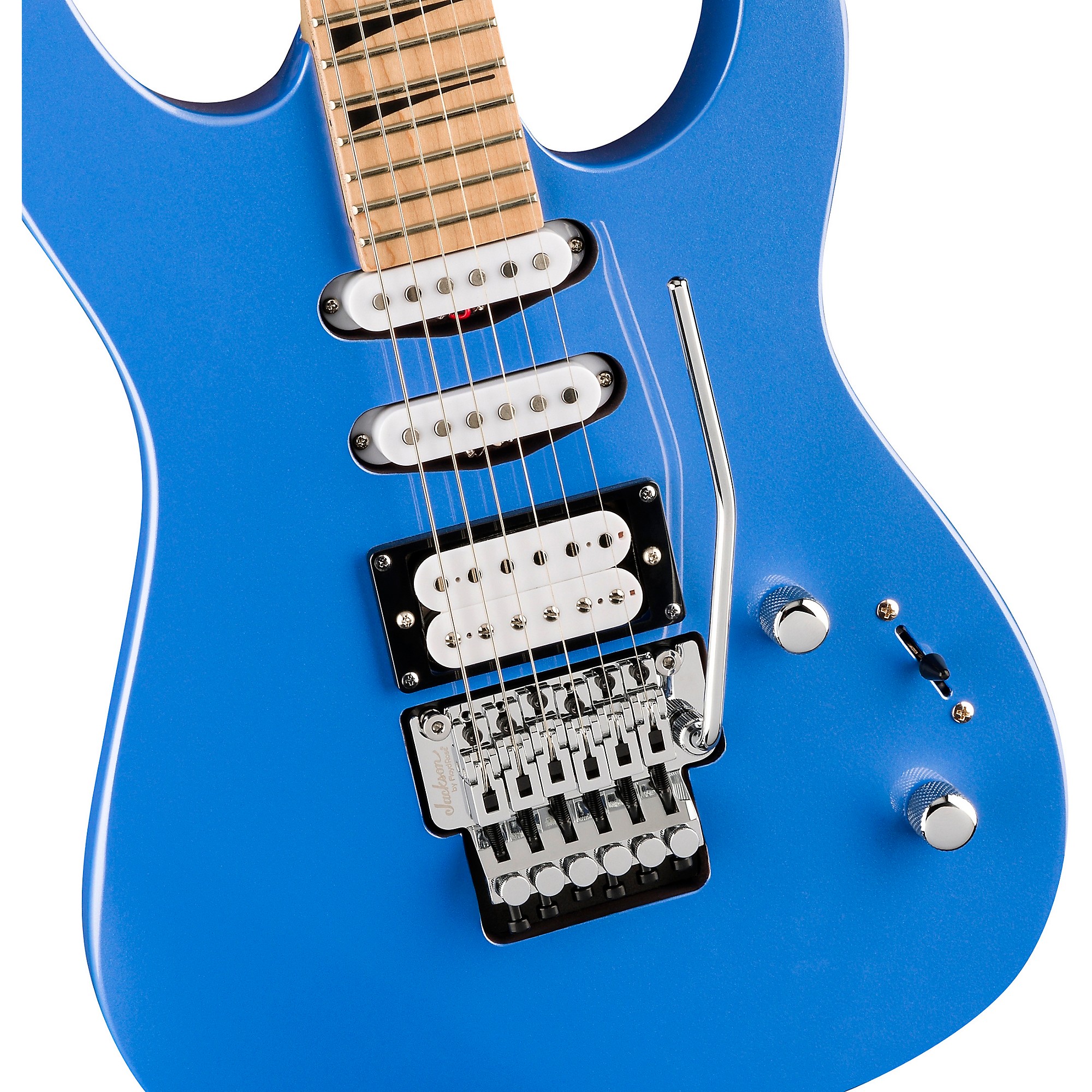 Jackson X Series Dinky DK3XR HSS Electric Guitar Frostbyte Blue