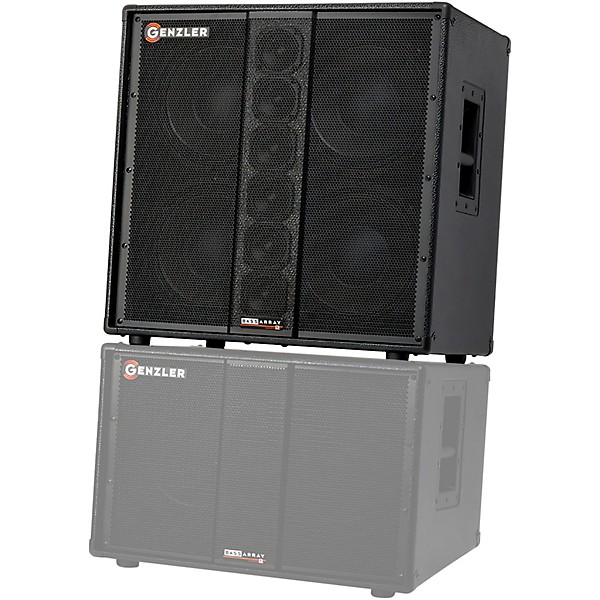 Open Box Genzler Amplification SERIES 2 BA2-410-3 BASS ARRAY 4x10 Speaker Cabinet Level 1 Black