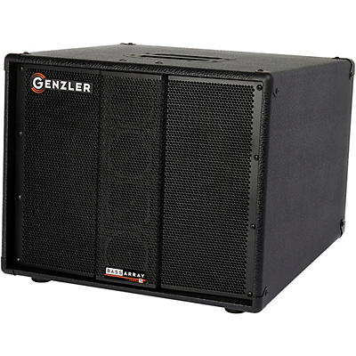 Genzler Amplification Series 2 Ba2-112-3Slt Bass Array Slant 1X12 Line Array Bass Speaker Cabinet Black for sale