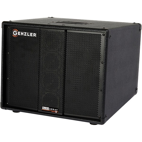 Open Box Genzler Amplification SERIES 2 BA2-112-3SLT BASS ARRAY Slant 1X12 Line Array Bass Speaker Cabinet Level 1 Black