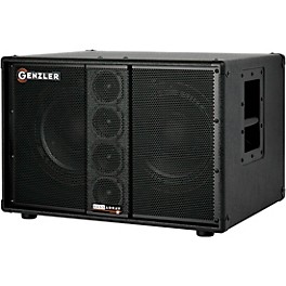 Genzler Amplification SERIES 2 BA2-210-3STR BASS ARRAY Straight 2x10 Line Array Bass Speaker Cabinet Black