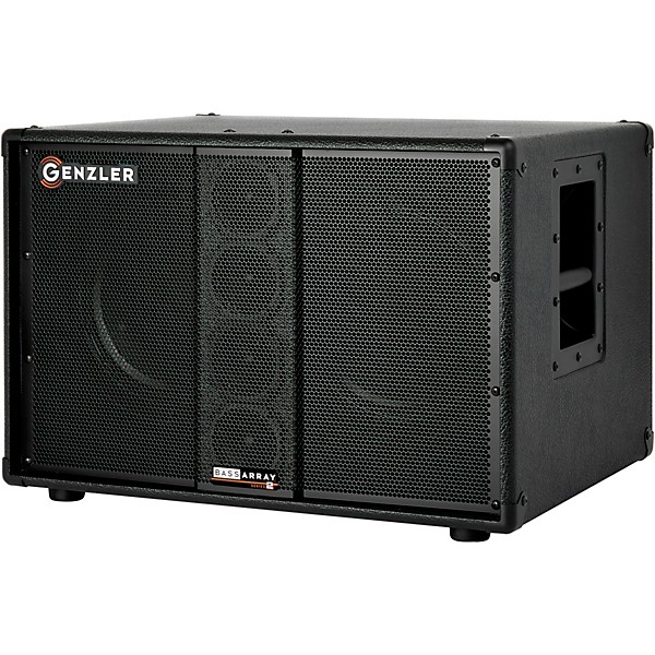 Genzler Amplification SERIES 2 BA2-210-3STR BASS ARRAY Straight 2x10 Line Array Bass Speaker Cabinet Black