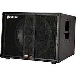 Genzler Amplification SERIES 2 BA2-115-3SLT BASS ARRAY Slant 1x15 Line Array Bass Speaker Cabinet Black