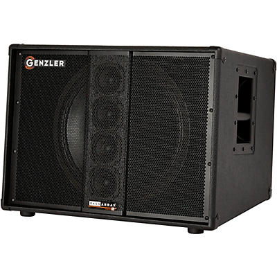 Genzler Amplification Series 2 Ba2-115-3Slt Bass Array Slant 1X15 Line Array Bass Speaker Cabinet Black for sale