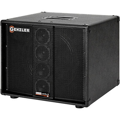 Genzler Amplification Series 2 Ba2-112-3Str Bass Array Straight 1X12 Line Array Bass Speaker Cabinet Black for sale