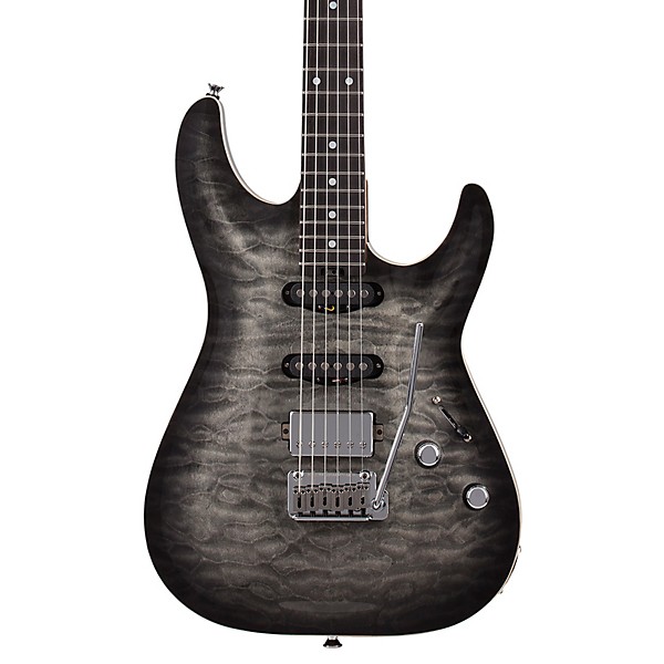 Schecter Guitar Research California Classic Electric Guitar Charcoal Burst