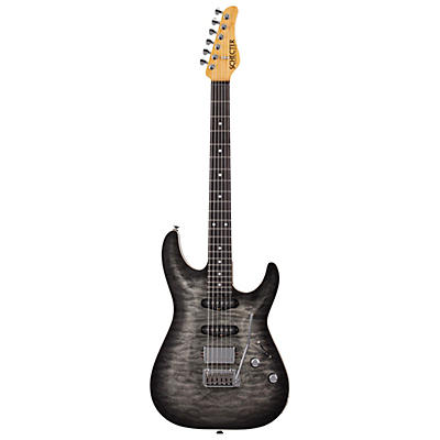 Schecter Guitar Research California Classic Electric Guitar Charcoal Burst for sale