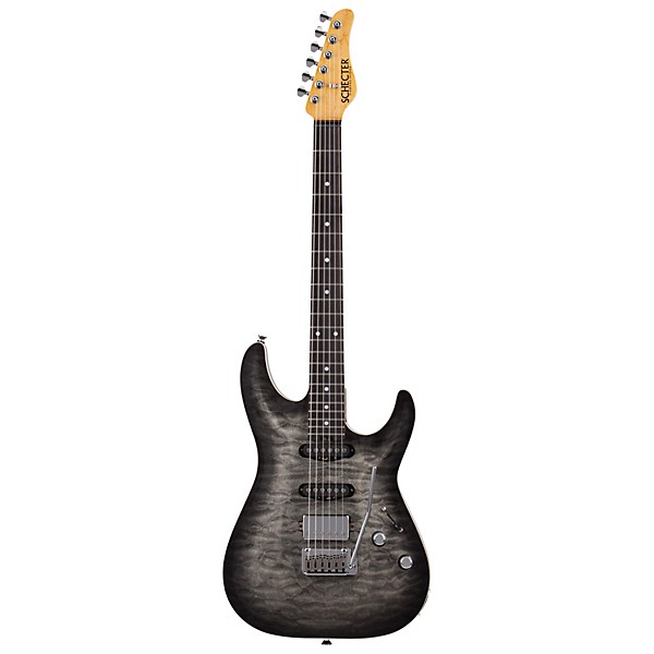 Schecter Guitar Research California Classic Electric Guitar Charcoal Burst