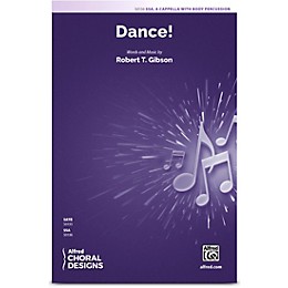 Alfred Dance! SSA A Cappella Choral Octavo With Body Percussion