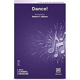 Alfred Dance! SSA A Cappella Choral Octavo With Body Percussion