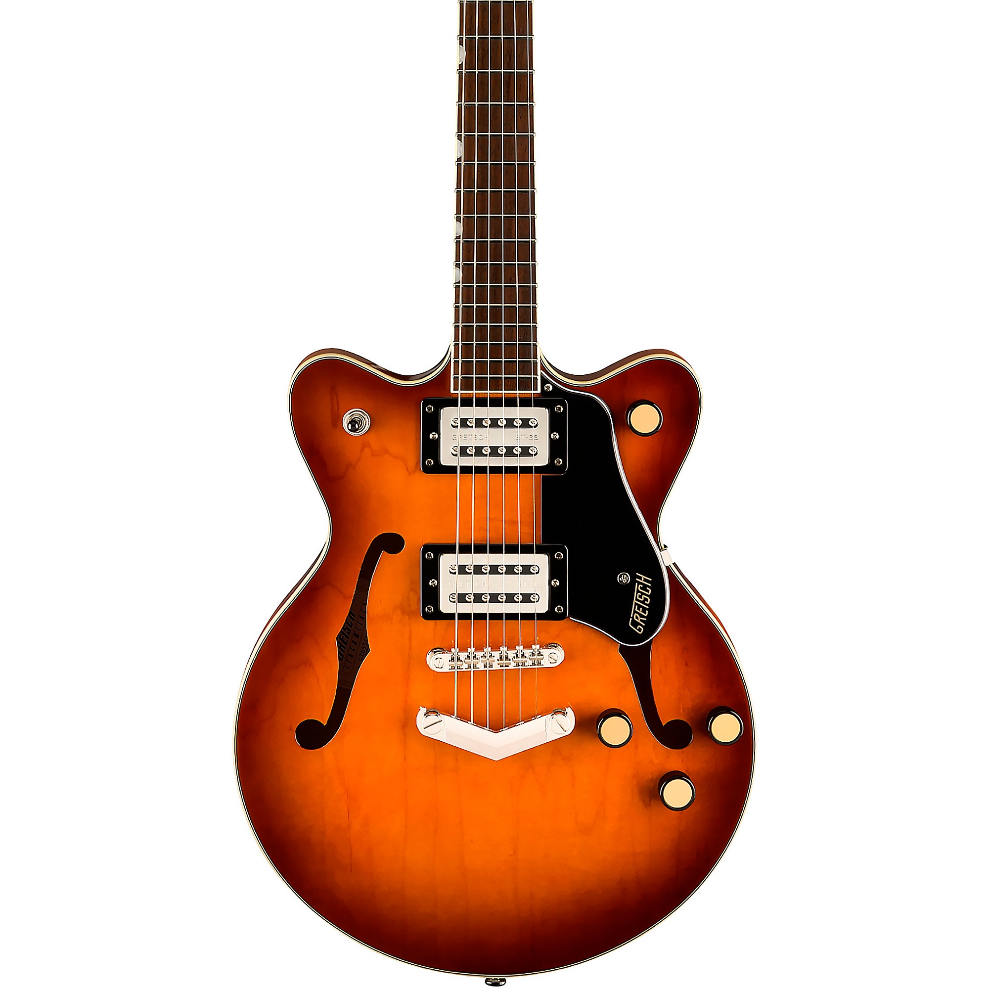 Gretsch Guitars G2655 Streamliner Center Block Jr. Double Cutaway With  V-Stoptail Electric Guitar Abbey Ale