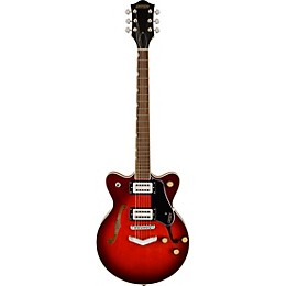 Gretsch Guitars G2655 Streamliner Center Block Jr. Double Cutaway With V-Stoptail Electric Guitar Claret Burst