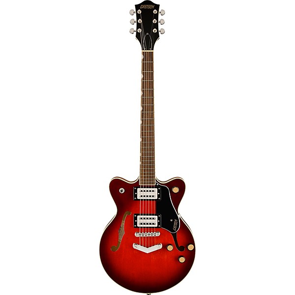 Gretsch Guitars G2655 Streamliner Center Block Jr. Double Cutaway With V-Stoptail Electric Guitar Claret Burst