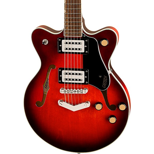 Gretsch Guitars G2655 Streamliner Center Block Jr. Double Cutaway With V-Stoptail Electric Guitar Claret Burst