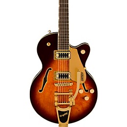 Gretsch Guitars G5655TG Electromatic Center Block Jr. Single-Cut With Bigsby Electric Guitar Single Barrel Burst