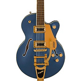 Gretsch Guitar... Gretsch Guitars G5655TG Electromatic Center Block Jr. Single-Cut With Bigsby Electric Guitar Cerulean Smoke