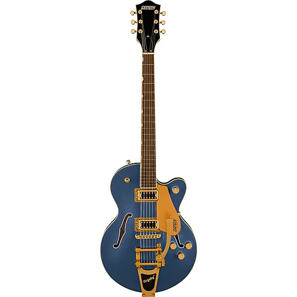 Gretsch Guitars G5655TG Electromatic Center Block Jr. Single-Cut With Bigsby Electric Guitar Cerulean Smoke