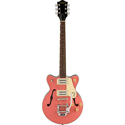 Gretsch Guitars G2655t Streamliner Center Block Jr. Double-Cut With Bigsby Electric Guitar Coral for sale