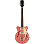 Gretsch Guitars G2655T Streamliner Center Block Jr. Double-Cut With Bigsby Electric Guitar Coral