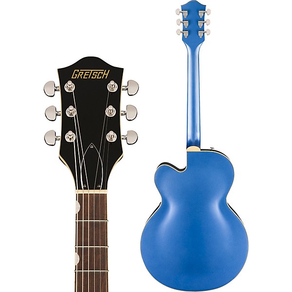 Gretsch Guitars G2420T Streamliner Hollow Body With Bigsby Electric Guitar Fairlane Blue