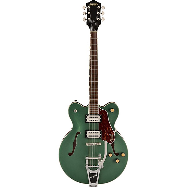 Gretsch Guitars G2622T Streamliner Center Block Double-Cut With Bigsby Electric Guitar Steel Olive