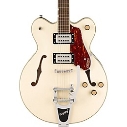 Gretsch Guitars G2622T Streamliner Center Block Double-Cut With Bigsby Electric Guitar Vintage White