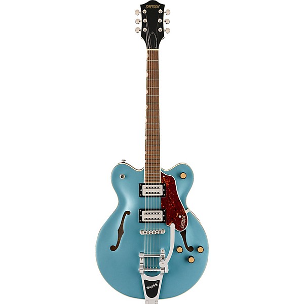Gretsch Guitars G2622T Streamliner Center Block Double-Cut With Bigsby Electric Guitar Arctic Blue