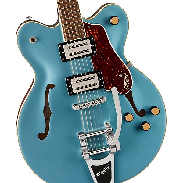 Gretsch Guitars G2622T Streamliner Center Block Double-Cut With Bigsby Electric Guitar Arctic Blue