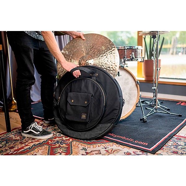 MEINL Waxed Canvas Cymbal Bag 22 in. Black