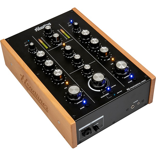 Headliner R2 2-Channel Rotary DJ Mixer With Analog Filter