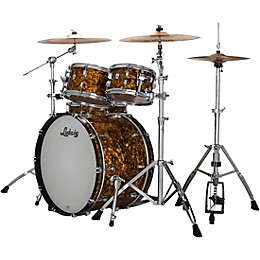Ludwig NeuSonic 4-Piece Rapid Mod Shell Pack With 22" Bass Drum Butterscotch Pearl