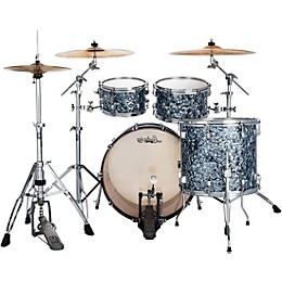 Ludwig NeuSonic 4-Piece Rapid Mod Shell Pack With 22" Bass Drum Satin Blue Pearl