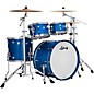 Ludwig NeuSonic 4-Piece Rapid Mod Shell Pack With 22" Bass Drum Satin Royal Blue thumbnail