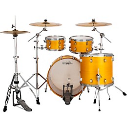 Ludwig NeuSonic 4-Piece Rapid Mod Shell Pack With 22" Bass Drum Satin Golden Slumbers