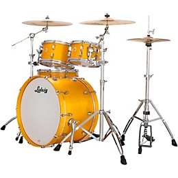 Ludwig NeuSonic 4-Piece Rapid Mod Shell Pack With 22" Bass Drum Satin Golden Slumbers