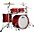 Ludwig NeuSonic 4-Piece Rapid Mod Shell P... Ludwig NeuSonic 4-Piece Rapid Mod Shell Pack With 22" Bass Drum Satin Diablo Red