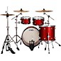 Ludwig NeuSonic 4-Piece Rapid Mod Shell Pack With 22" Bass Drum Satin Diablo Red
